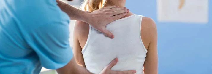 Chiropractic Louisville KY Woman Back Pain Location